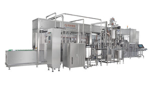 DCP-Z-A Series Ultra-clean Linear Bottle Filling and Sealing with Precut Foil machine