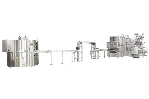 DCP-H-A Series Ultra-clean Horizontal-type Bottle Filling and Sealing with Precut Foil Machine